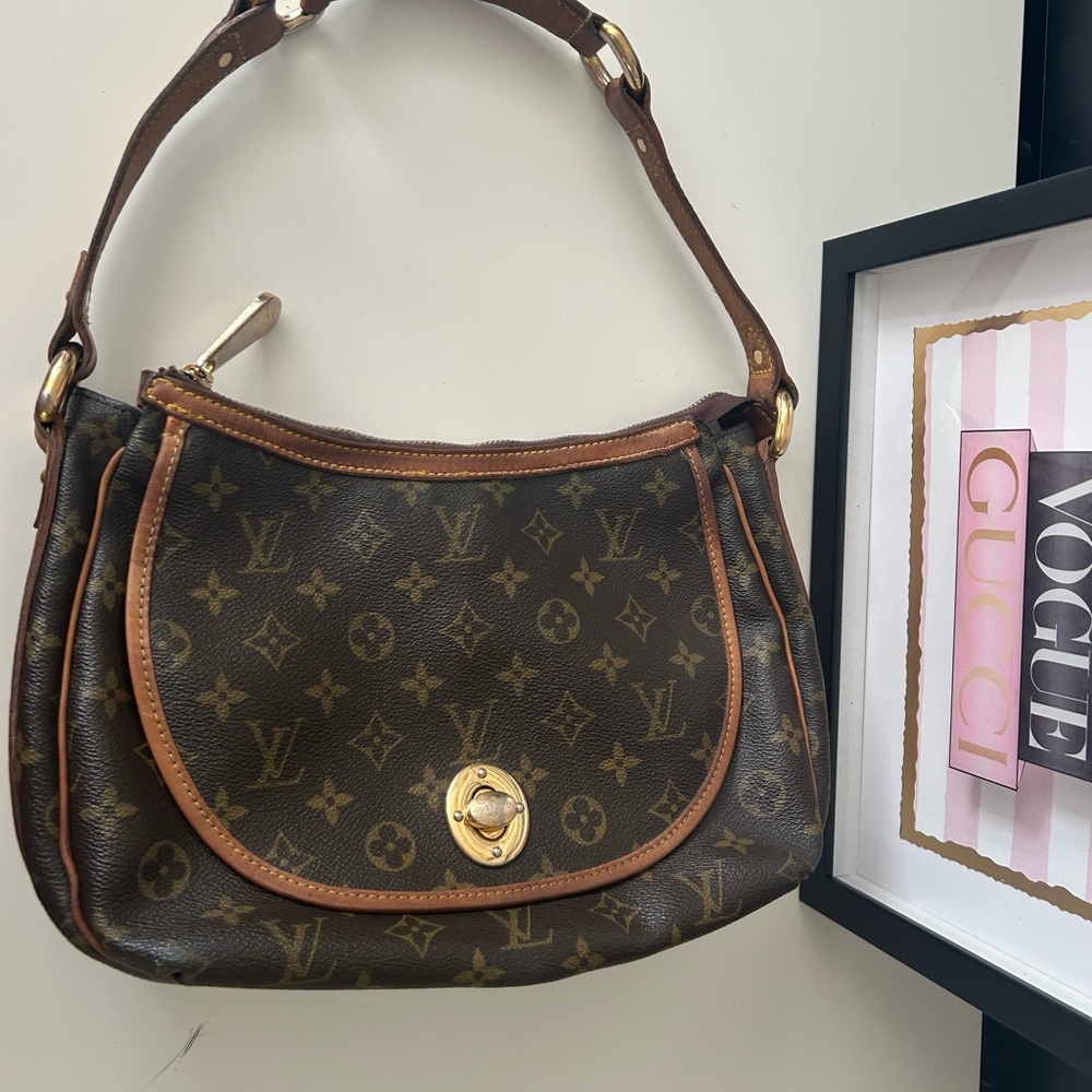 Louis Vuitton Tulum Brown Monogram Shoulder Bag